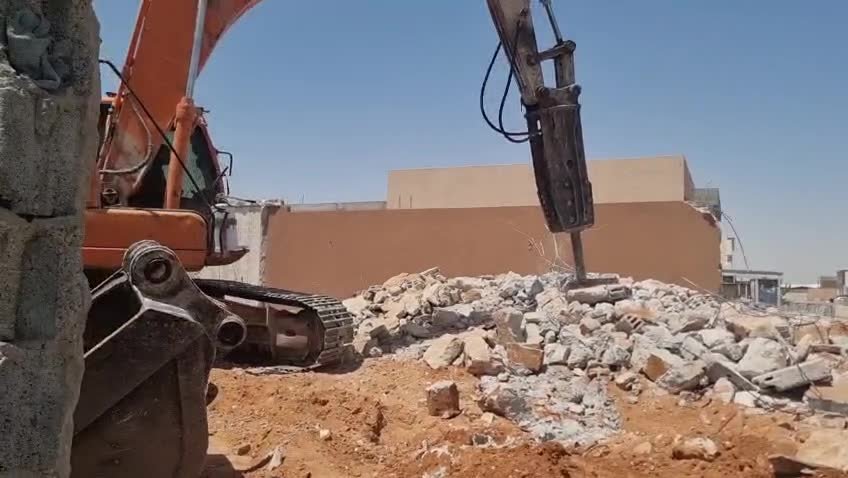 هدم قصور بالرياض